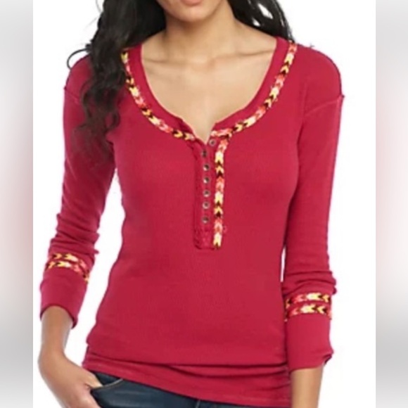 We The Free Tops - We The Free Thermal Top Henley